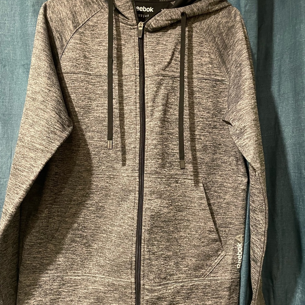 Reebok Heathered Gray Hoodie